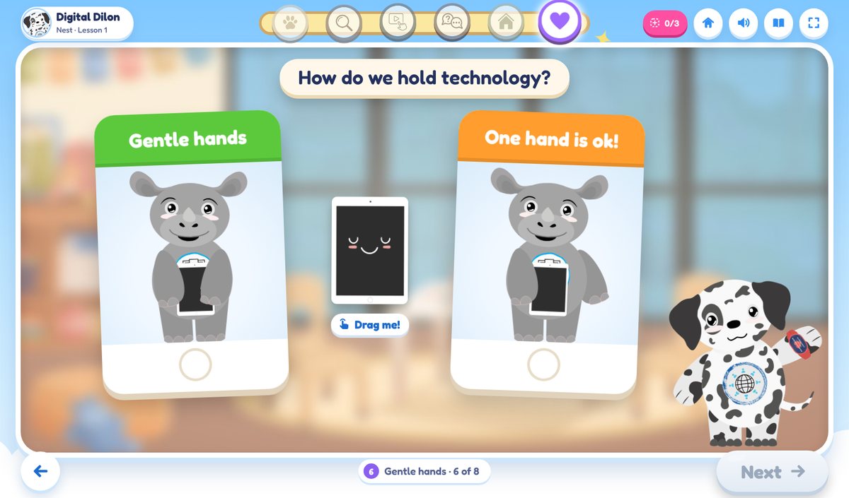 How do we hold technology? Gentle hands, or one hand
